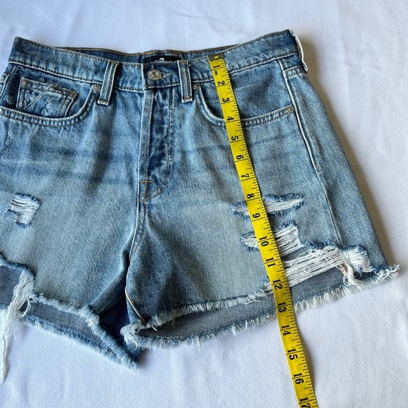 7 for All Mankind Monroe Cut-Off Shorts - Picture 7 of 13
